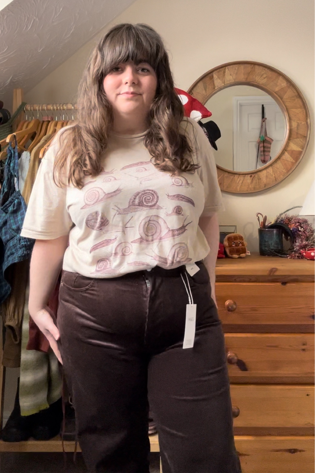 Corduroy wide leg trousers from Marks & Spencer #ootd #corduroy #autumnfashion 

#LTKuk #LTKcurves #LTKautumn