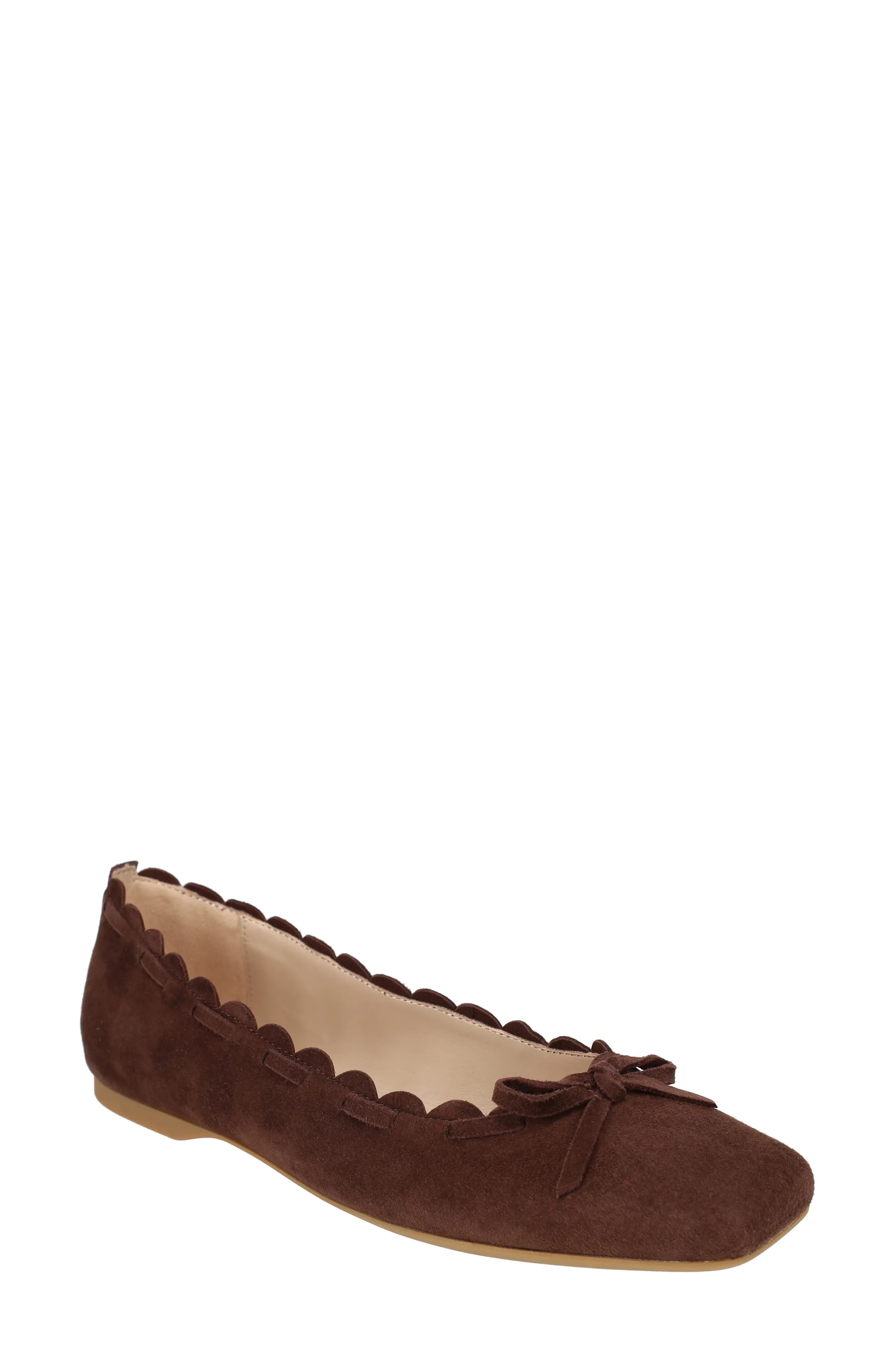 Pelle Moda Ilari Flat in Black at Nordstrom, Size 5.5 | Nordstrom