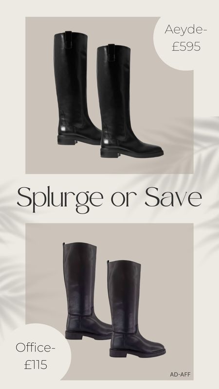 SPLURGE OR SAVE 🖤
Knee high black boots 

#LTKsalealert #LTKshoecrush #LTKstyletip