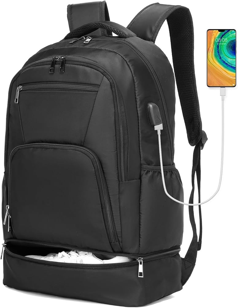 seyfocnia Gym Backpack for Men Women, Travel Backpack with Shoes Compartment Lightweight Backpack... | Amazon (US)