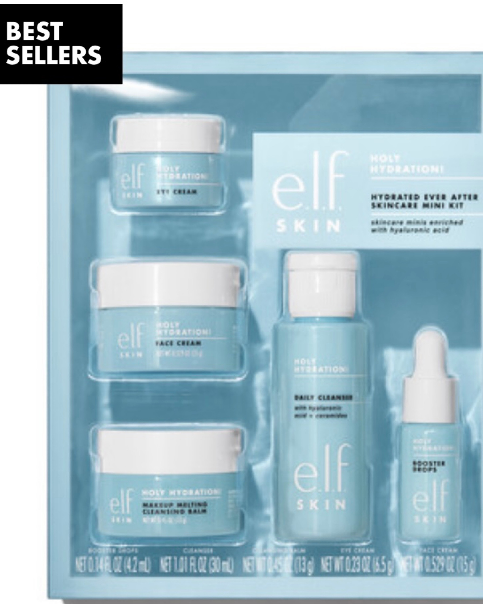 E.L.F beauty products and gift sets! The holy hydration is the best seller. I have it and love it!💕

#LTKfindsunder50 #LTKGiftGuide #LTKbeauty