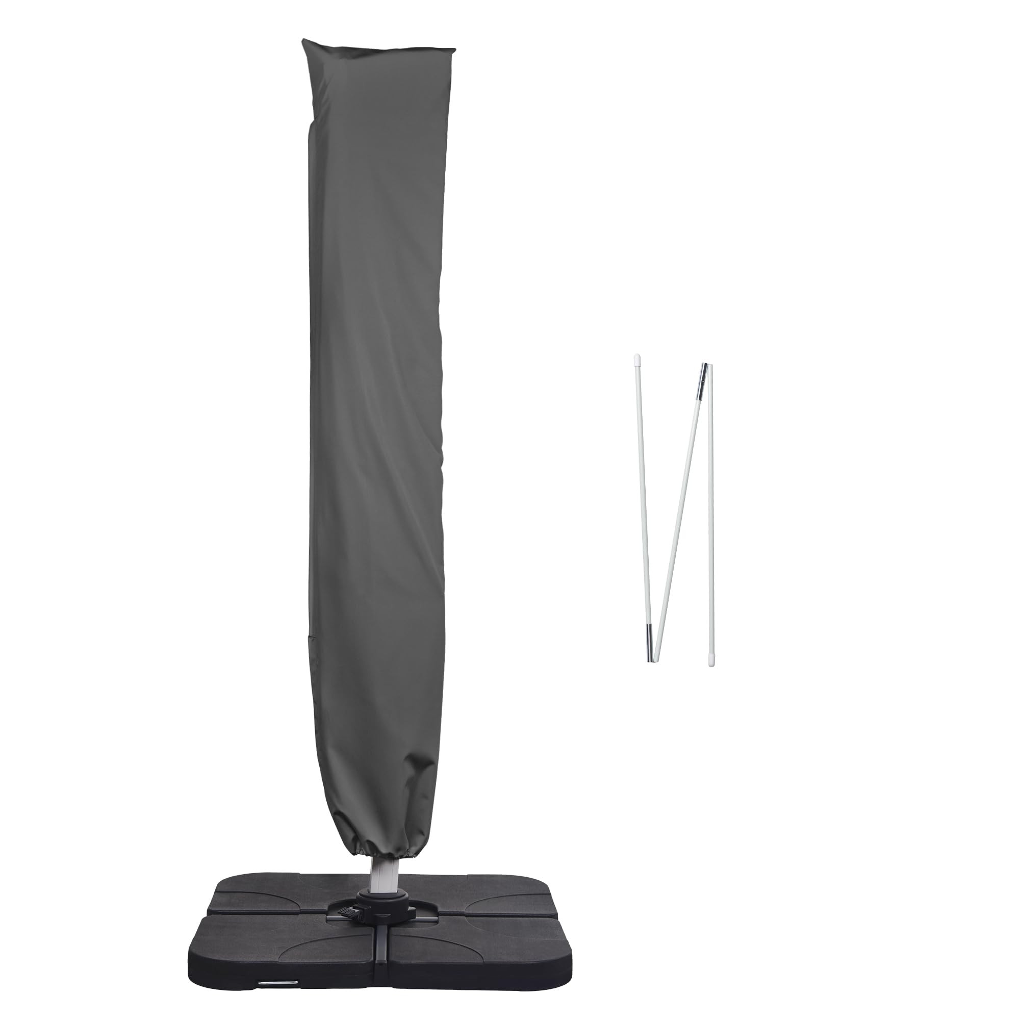 Patio Umbrella Cover for 9ft to 13ft Offset Cantilever Umbrella, Outdoor Parasol Covers with Zipp... | Amazon (US)