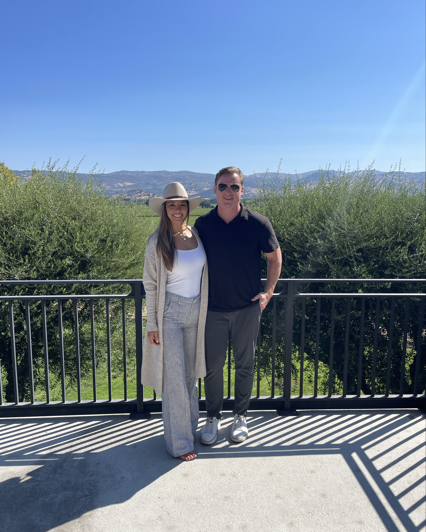 Napa OOTD. Pants are from a boutique in Charleston and cardigan is old but linking similar items! Hat is StetsonxKemoSabe

#LTKTravel