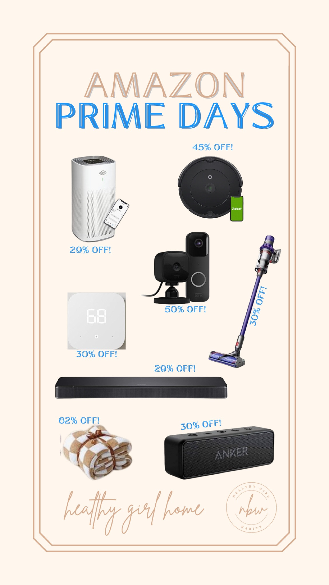 Prime Day Deals
Health & Wellness Essentials
Must-haves for the home
#healthygirl #thatgirl #primeday 

#LTKhome #LTKxPrimeDay