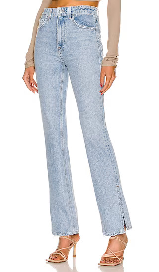 Harlow High Rise Boot Slit in Hudson Yards | Revolve Clothing (Global)