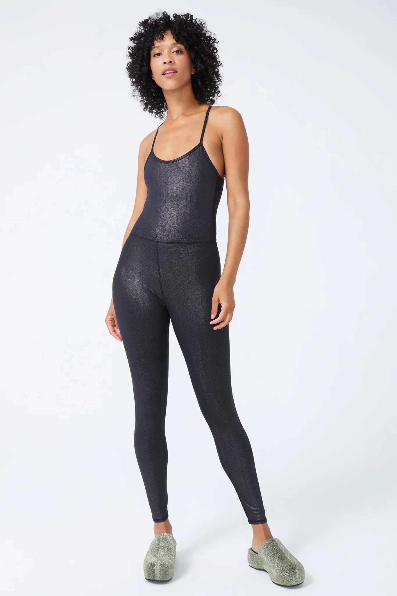 Onyx Sparkle TLC Bodysuit | Terez