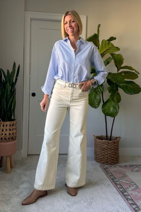 White jeans looks 

#LTKSeasonal #LTKover40 #LTKstyletip