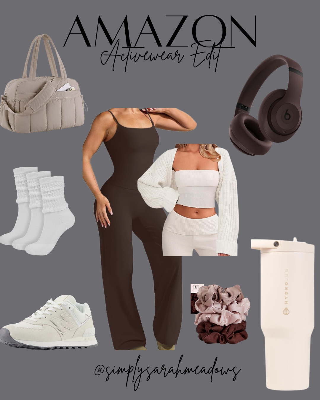 Ready to hit the gym in style! Check out my favorite activewear and accessories @simplysarahmeadows #amazonactivewear #gymfashion 

 #LTKActive #LTKOver40 #LTKSaleAlert