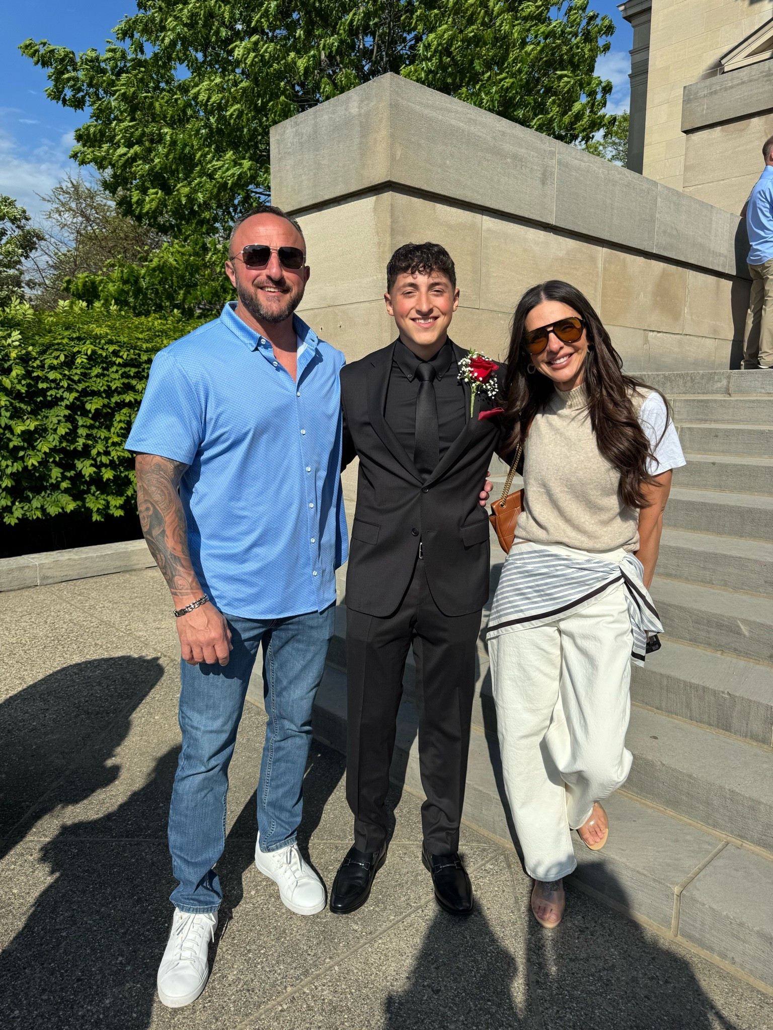 Recent fits. My stepson’s prom!