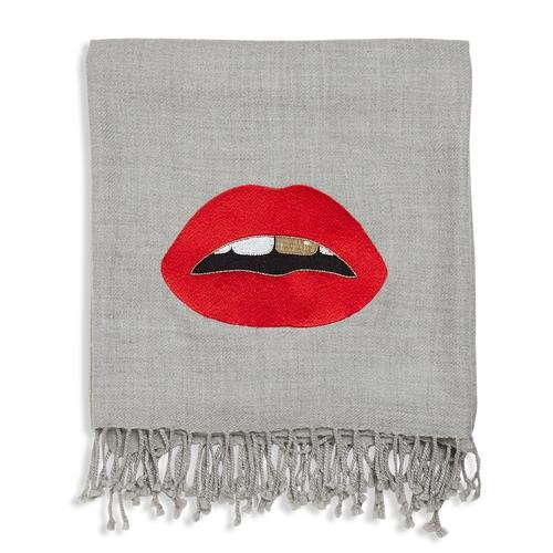 Lips Embellished Throw | Jonathan Adler