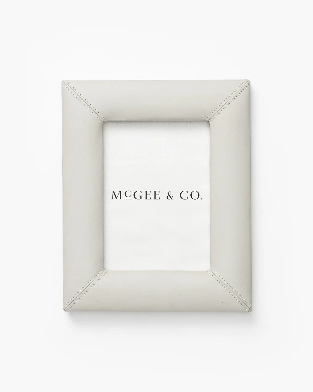 Crafted Leather & Stitch Frame | McGee & Co.