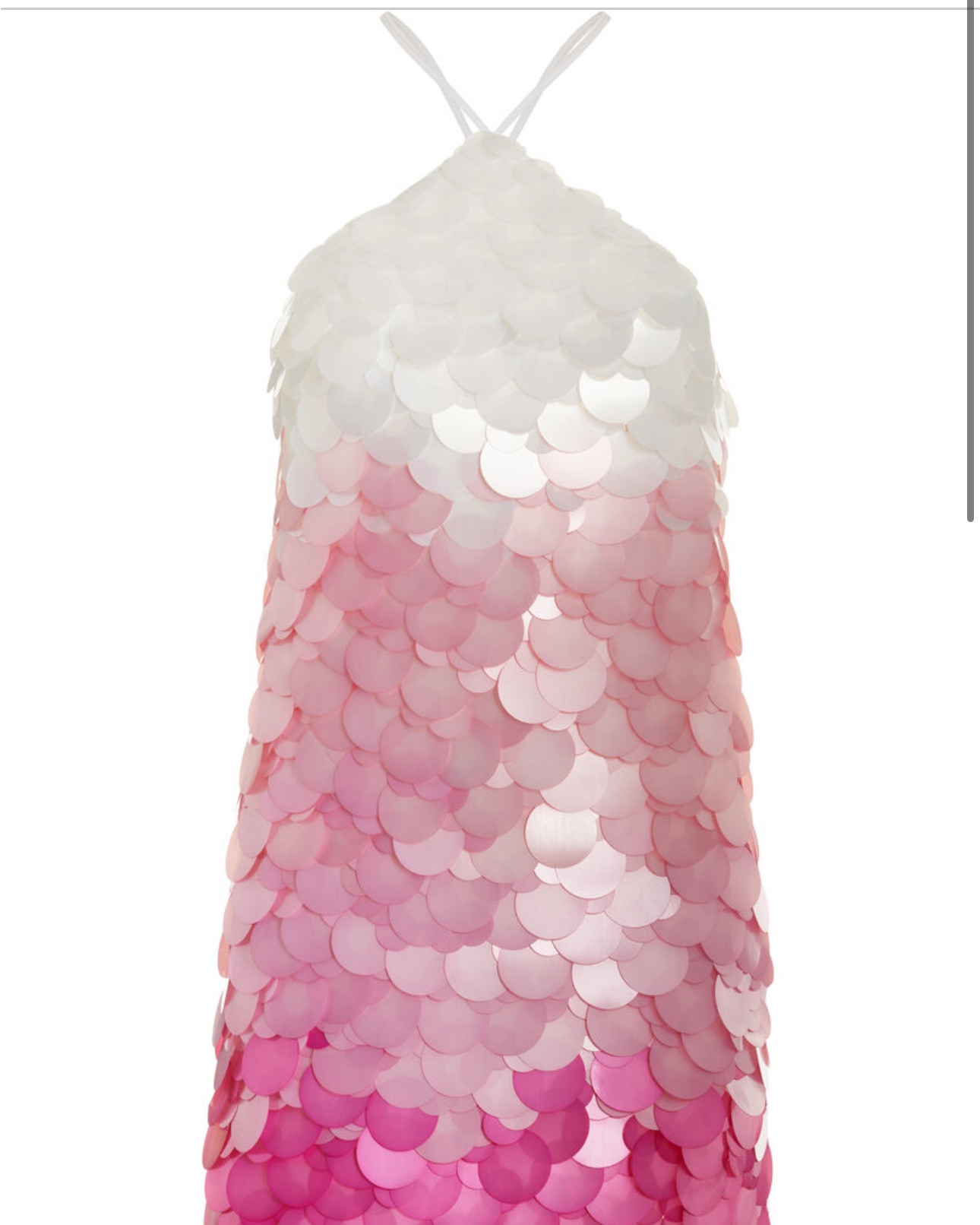 DES_PHEMMES
Exclusive Paillette-Sequined Mesh Halter Mini Dress

Crafted from a stretch nylon, this halter neck mini dress is embellished with layers upon layers of pearlescent, paillette sequins with gradient hues and subtle luster

#LTKStyleTip #LTKWedding #LTKParties