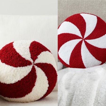 Pottery barn has some cute pillows again for Christmas and been looking for more affordable dupes and looks for less found this one and a few more will link here 

#christmaspillow #potterybarnchristmaspillow #pbdupe #walmart #walmartfind #peppermintcamdypillow #roundpeppermintpillow #looksforless 

#LTKSeasonal #LTKHoliday #LTKhome