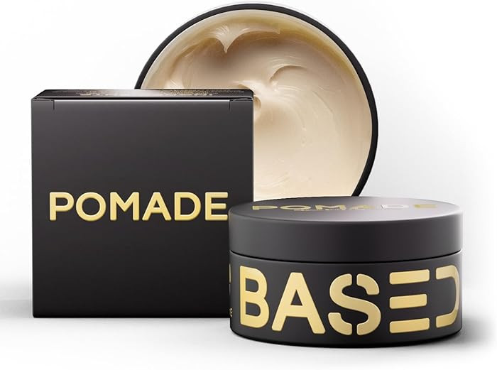 BASED Pomade for Men, Quality Hair Care with Medium Hold, Natural Shine & Fragrance, Easy to Appl... | Amazon (US)