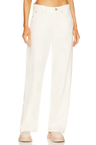 Rag & Bone Featherweight Logan Jeans in Ecru from Revolve.com | Revolve Clothing (Global)