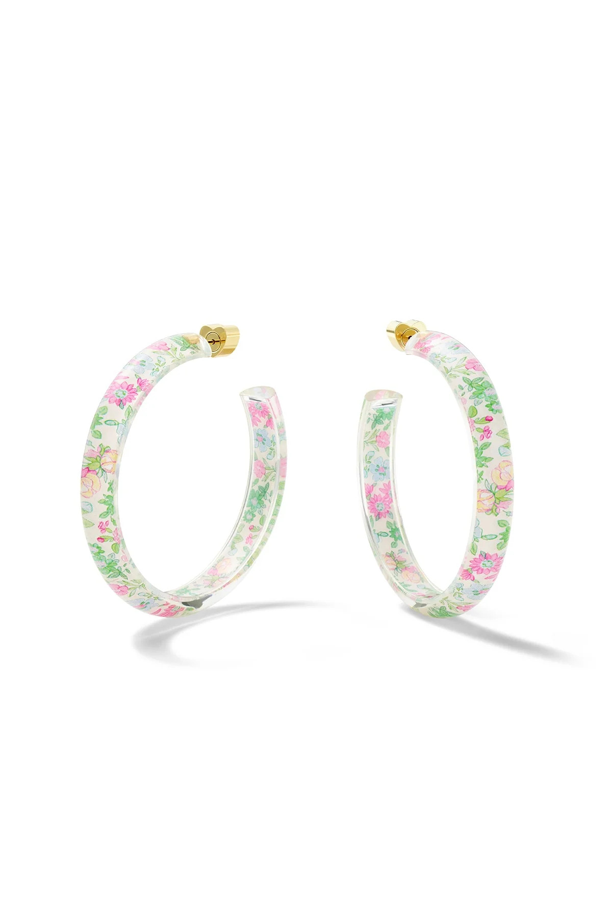 Alison Lou x LoveShackFancy - Medium Jelly Hoops | Alison Lou