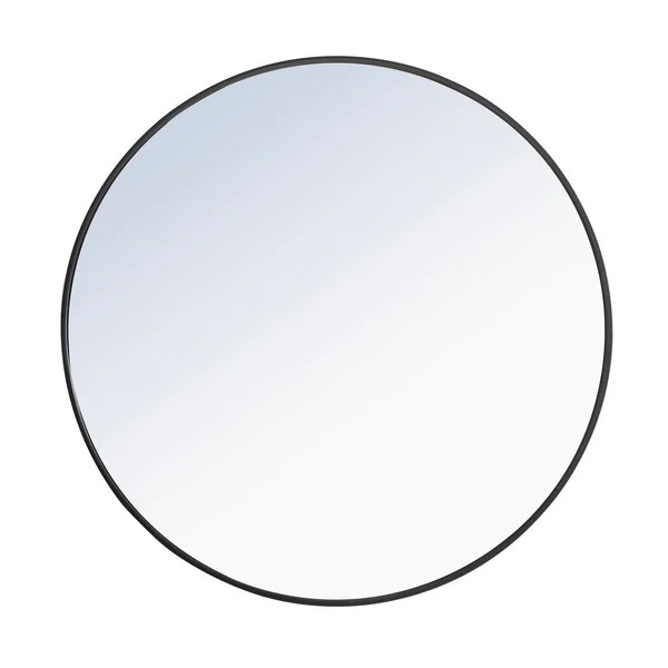Needville Round Metal Wall Mirror | Wayfair North America