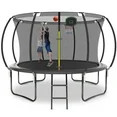 12FT Kids Adults Trampoline with Basketball Hoop, BTMWAY New Upgraded Recreational Trampolines wi... | Walmart (US)