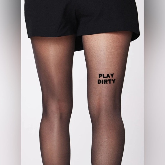 Saint Sass Play Dirty Tights | Poshmark