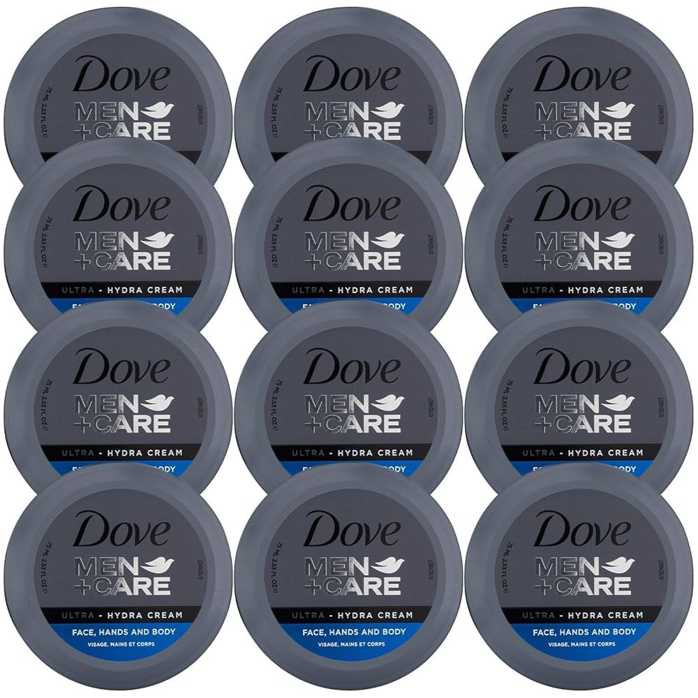 Dove Men+Care Ultra Hydra Cream Lotion, 3-In-1 Advanced Skin Care for Men, Face Cream, Hand & Bod... | Amazon (US)