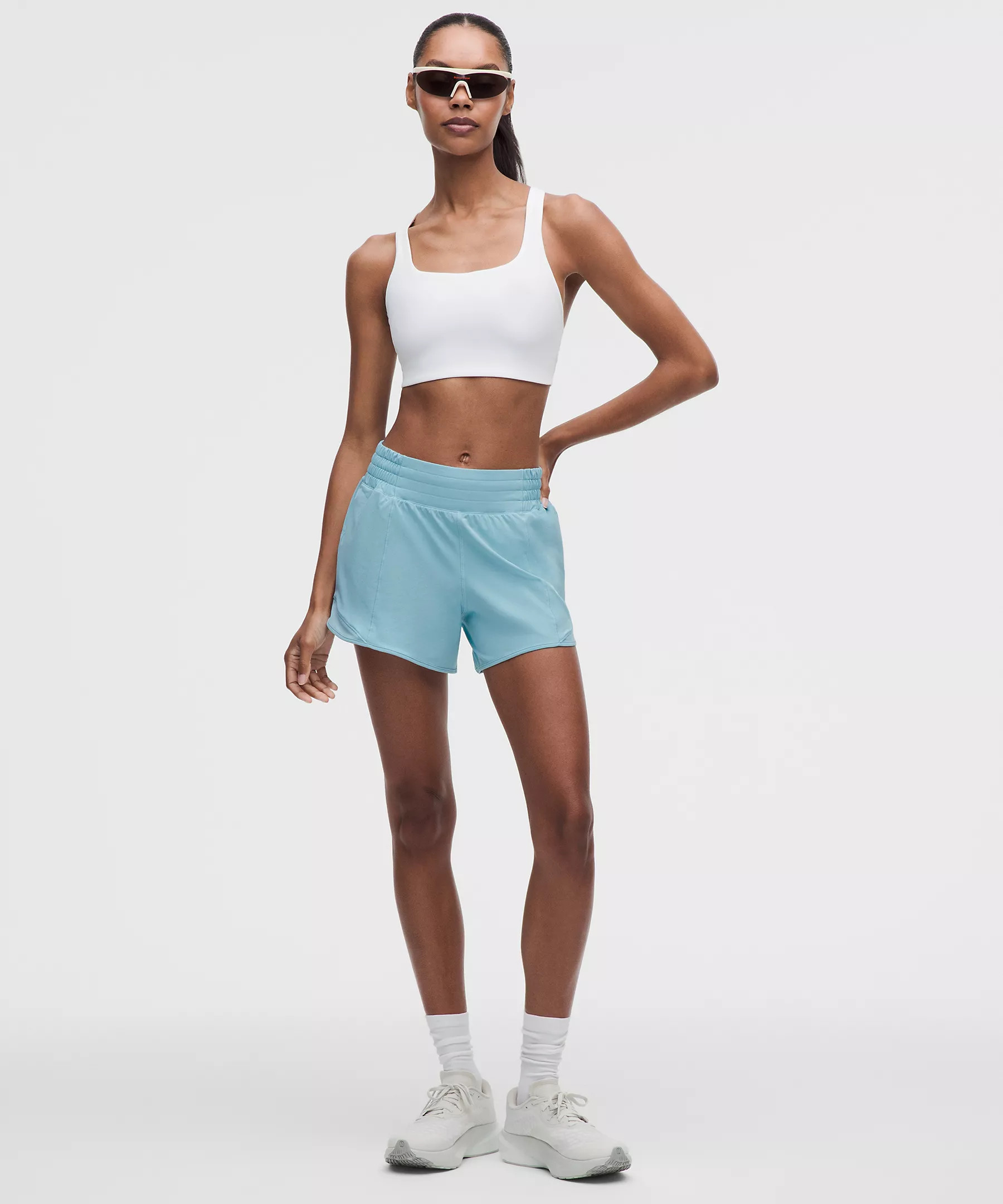 Hotty Hot High-Rise Lined Short 4" | Lululemon (US)