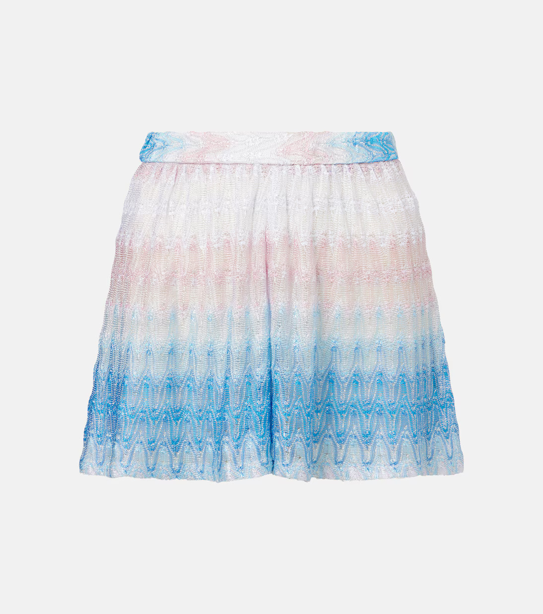 Zigzag ombré lamé shorts | Mytheresa (US/CA)