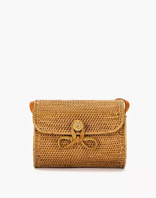 Bembien® Lily Rattan Crossbody Bag | Madewell