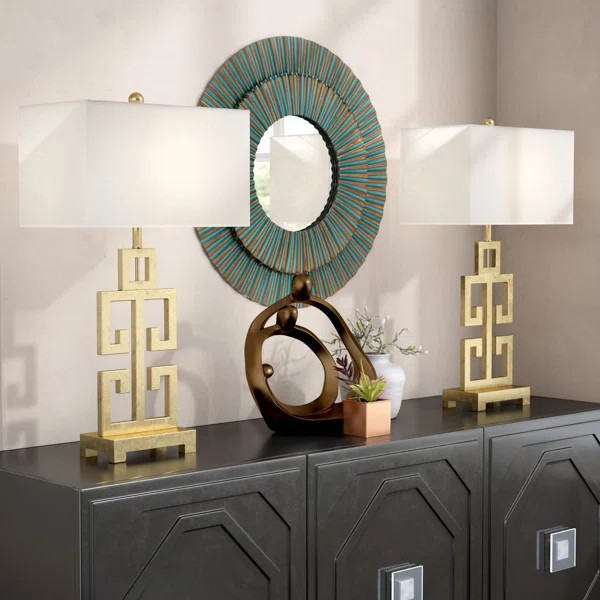 Gravenhurst Greek 29" Table Lamp Set | Wayfair North America