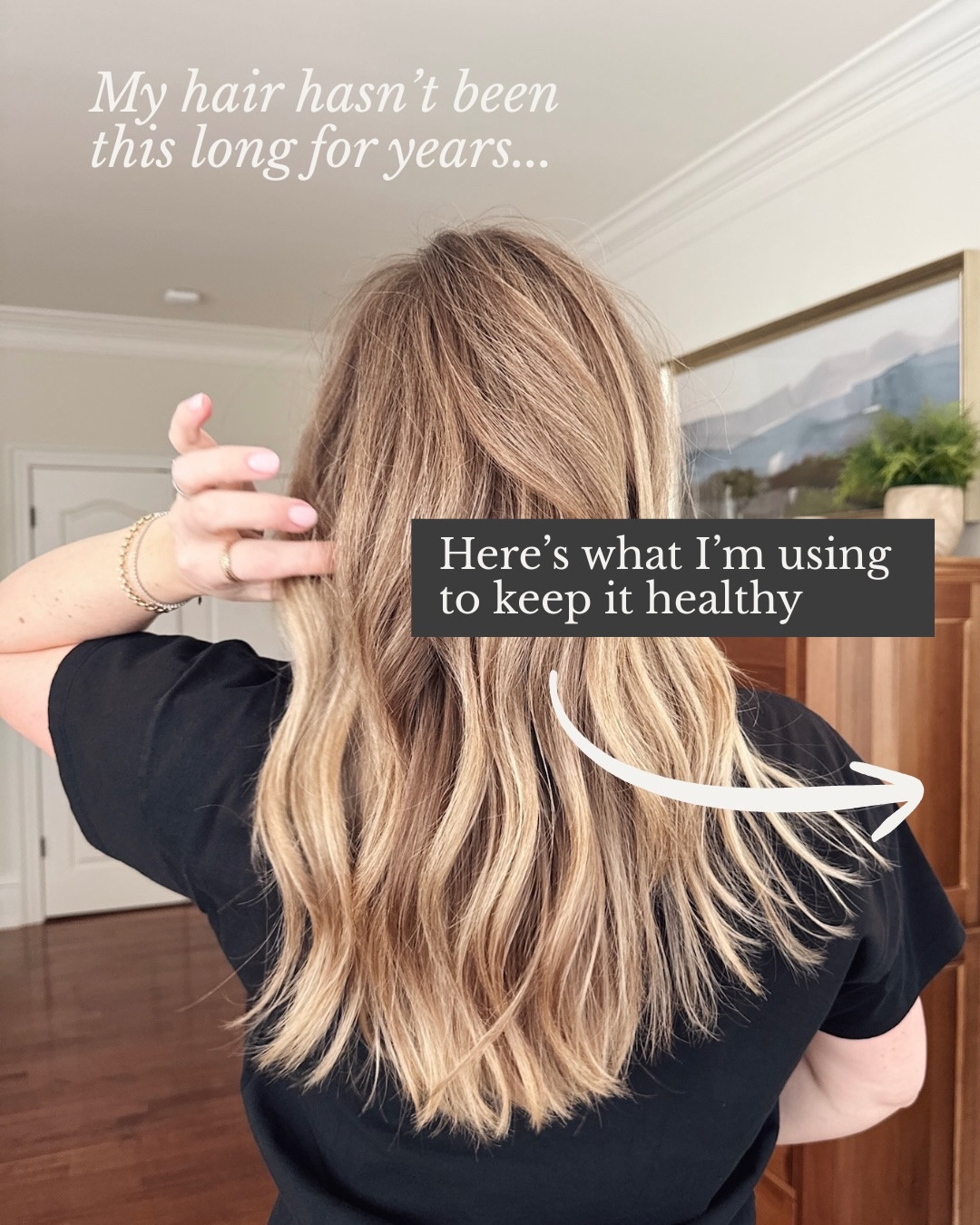 My hair hasn’t been this long in years! The longer it gets, the more care it requires, and these are my most used, most loved hair products to ensure my hair stays as healthy as possible!