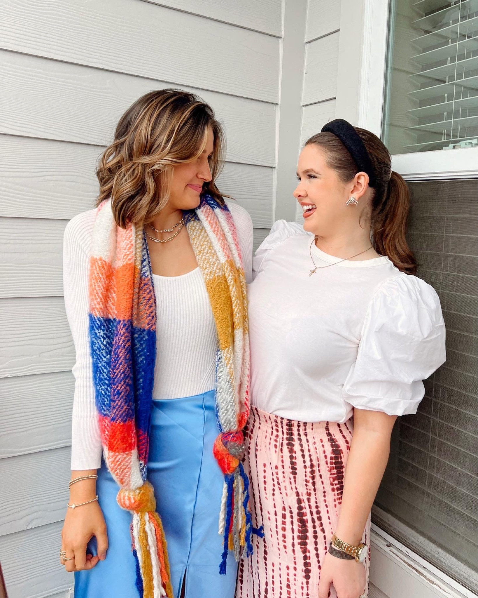 BRUNCH 🥂 skirt is Alter’d State (https://www.altardstate.com/as/clothing/bottoms/skirts-%2B-skorts/sky-satin-midi-skirt/001890_G1206W012JD-3831.html) 