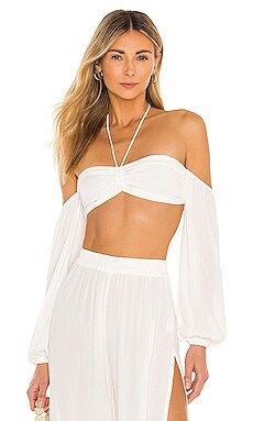Tularosa Orin Crop in Ivory from Revolve.com | Revolve Clothing (Global)