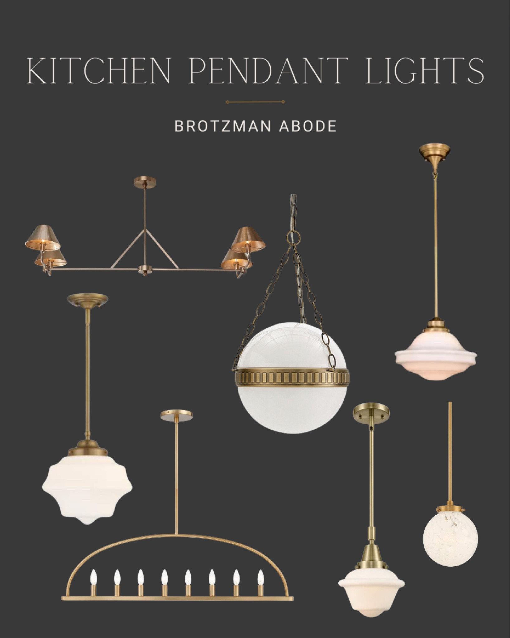 Some kitchen island pendants I’ve been looking at

#LTKhome #LTKfindsunder100