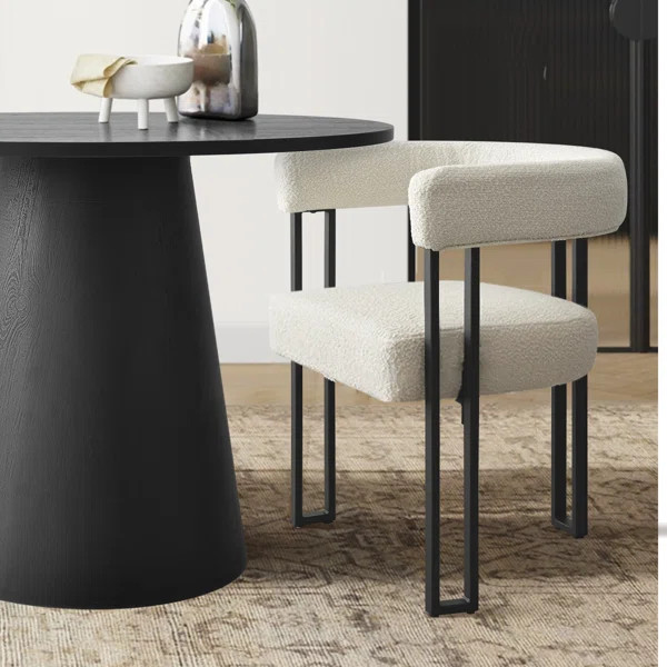 Fellman2 Pack Fabric Arm Chair in Beige | Wayfair North America