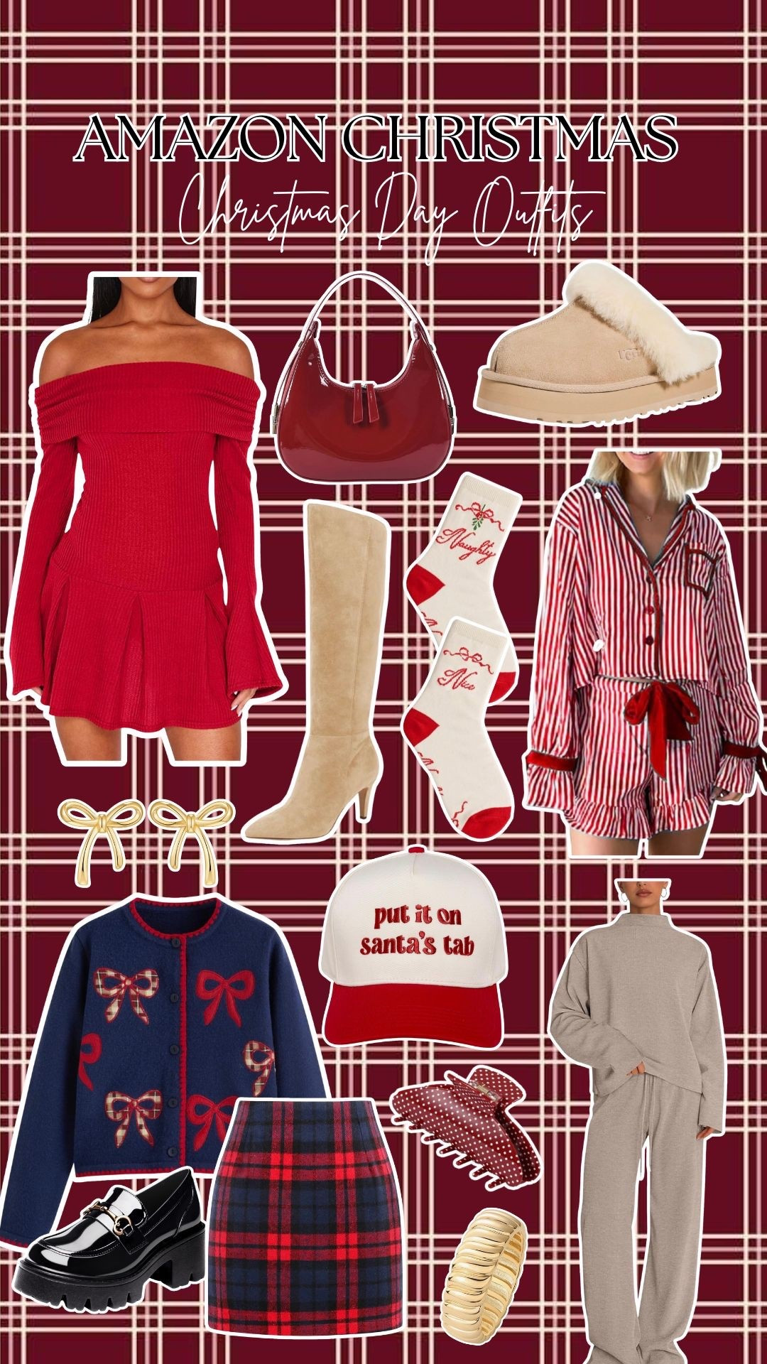 Don’t know what to wear for the holiday season? Got you covered on a little bit of everything!!🤭🎄🧦

#LTKgrwm #LTKootd #LTKHoliday