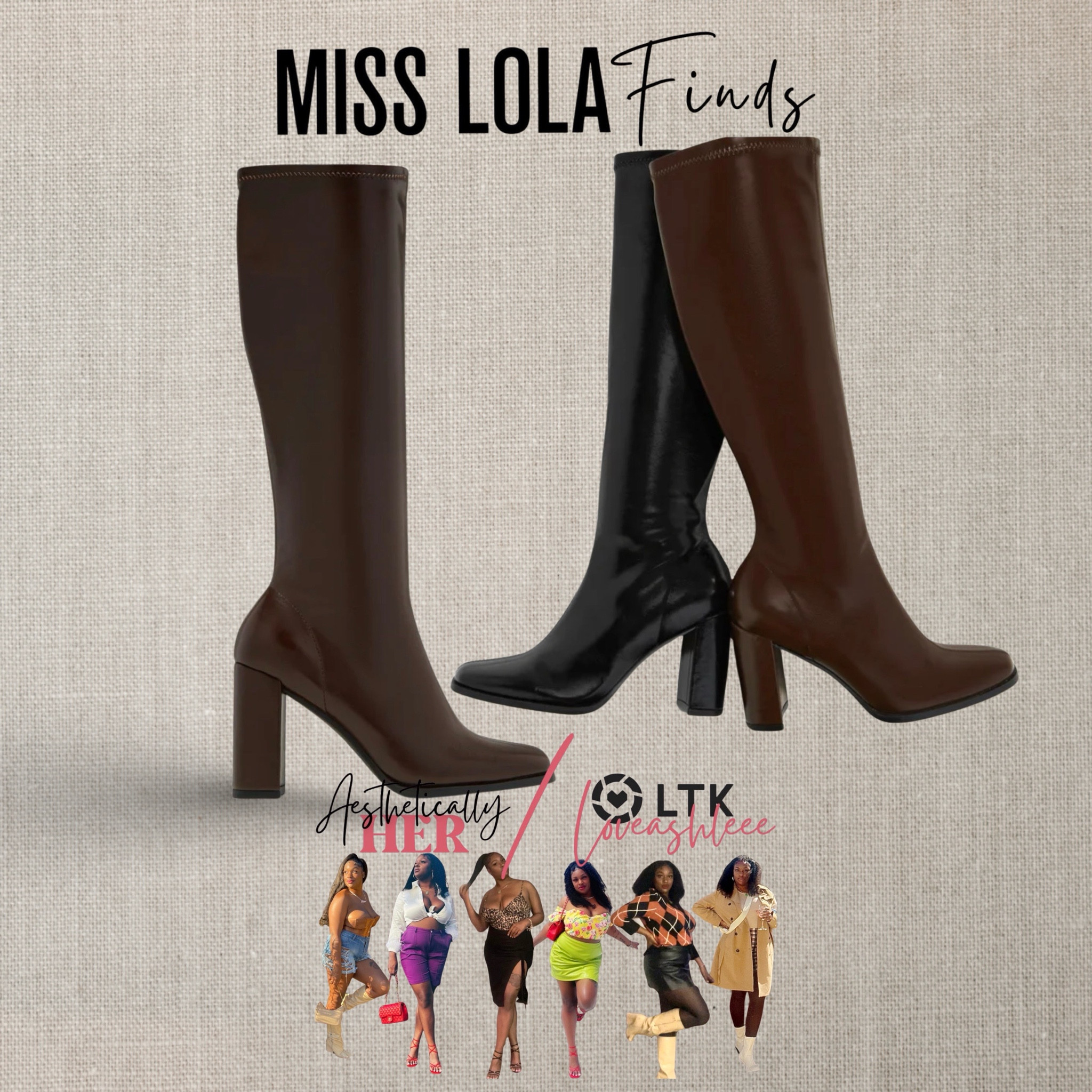 Step up your fall game with these fierce leather knee-high boots from Miss Lola! 🖤🔥 Sleek, stylish, and perfect for any occasion. Use code **NEWSZN** for a special discount and strut into the season in style! #MissLola #KneeHighBoots #FallFootwear #LeatherBoots #NEWSZN #BootSeason #FallFashion

#LTKFindsUnder100 #LTKStyleTip #LTKFindsUnder50