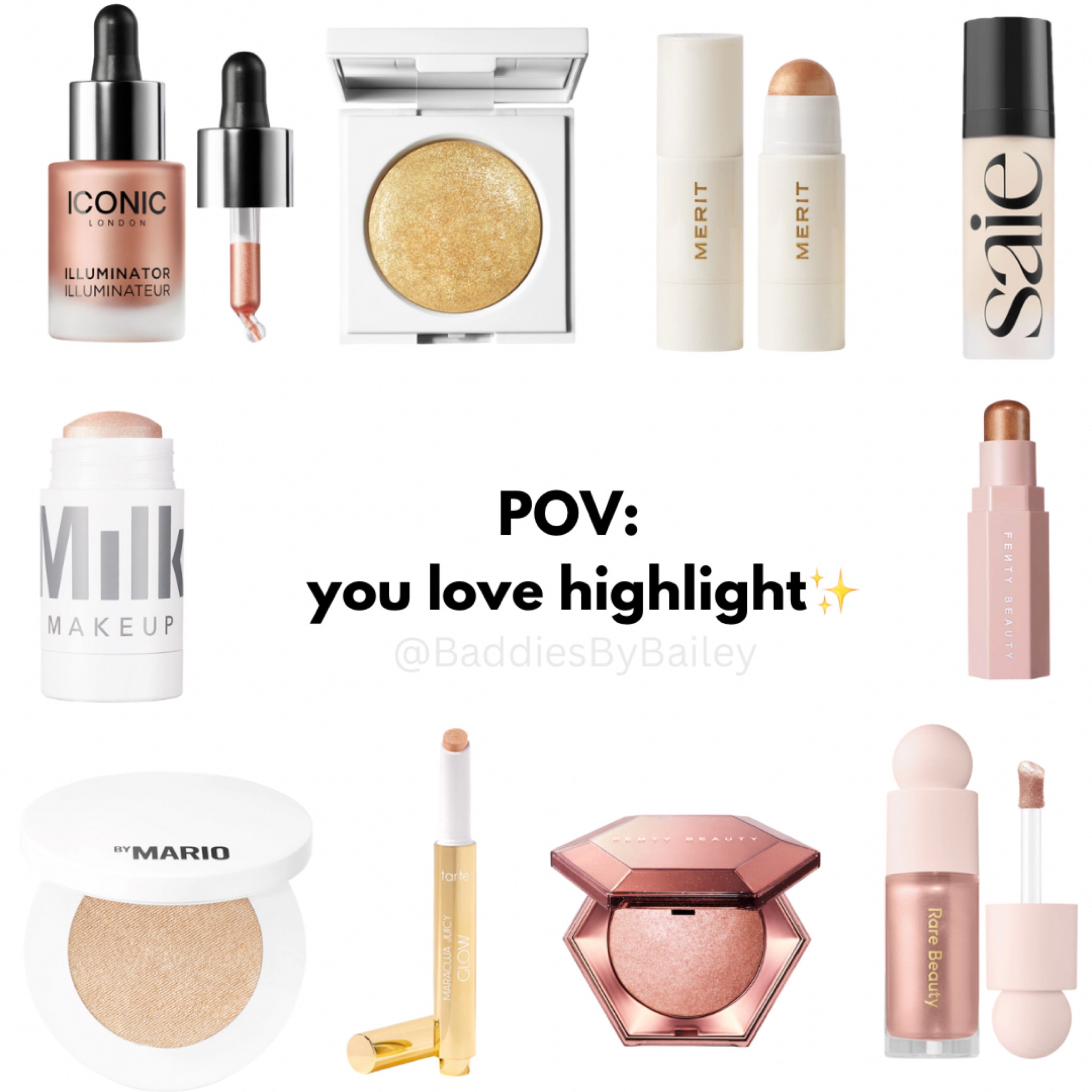 Who doesn’t love a dewy look?😍 the girls that get it get it

beauty - makeup - liquid highlight - powder highlight - cream highlight - makeup lover - beauty products - luxury beauty - sephora 


#LTKitbag #LTKbeauty #LTKunder50