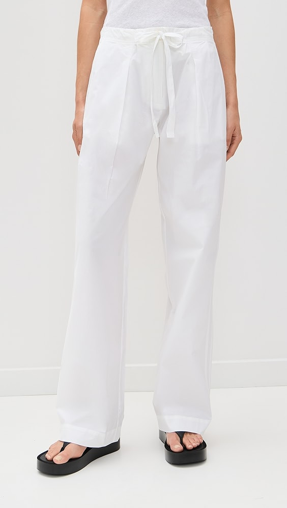 Proenza Schouler White Label Barrett Pants in Stretch Poplin | Shopbop | Shopbop