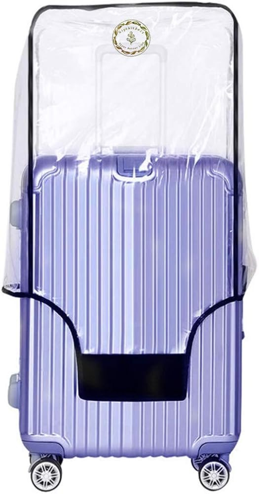 Thicken Luggage Cover Suitcase Cover Protector with Large Velcro (24''(22.44''H x 16.53''L x 11.02'' | Amazon (US)