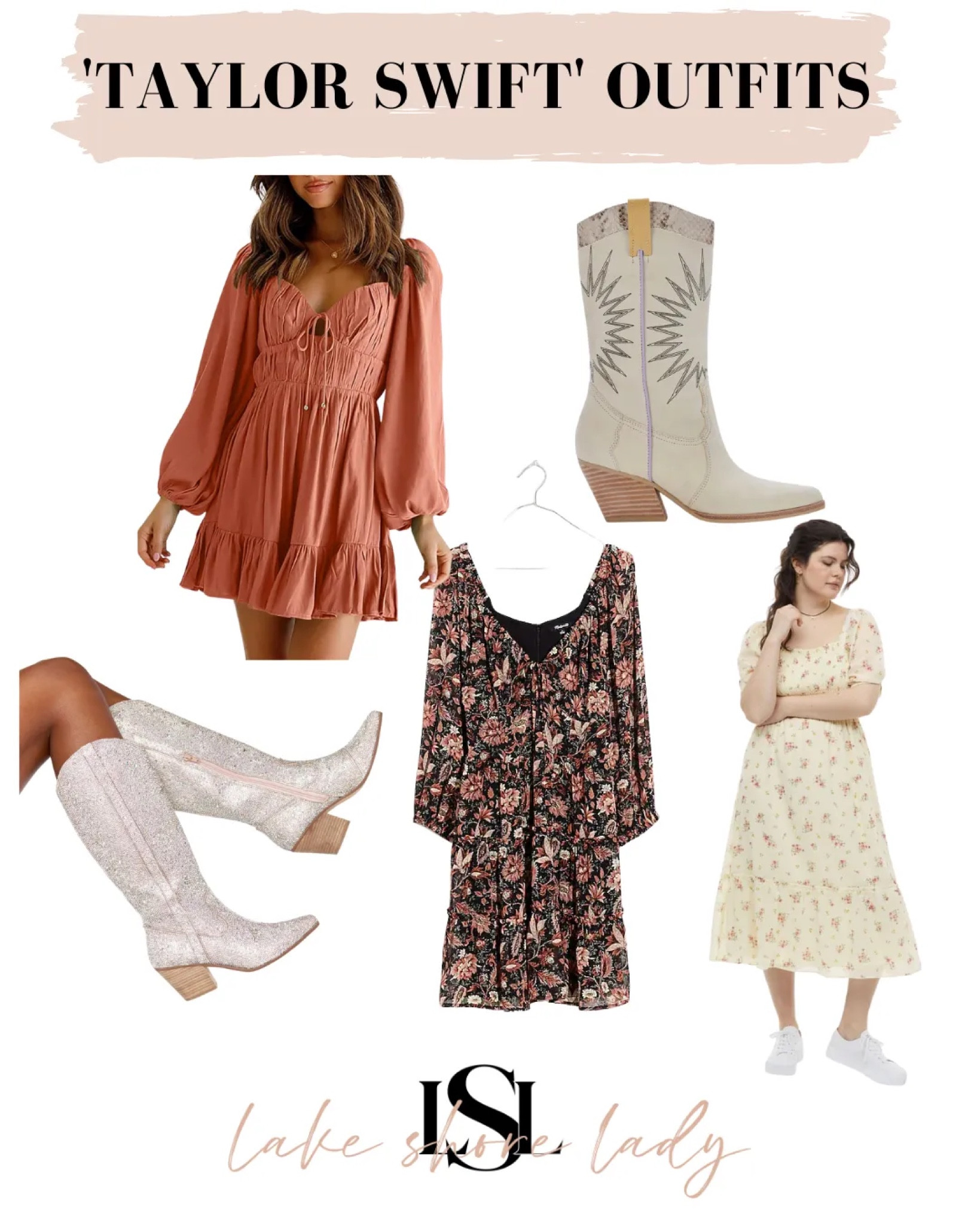 Eras Tour outfits inspired by “Taylor Swift” self titled album! 