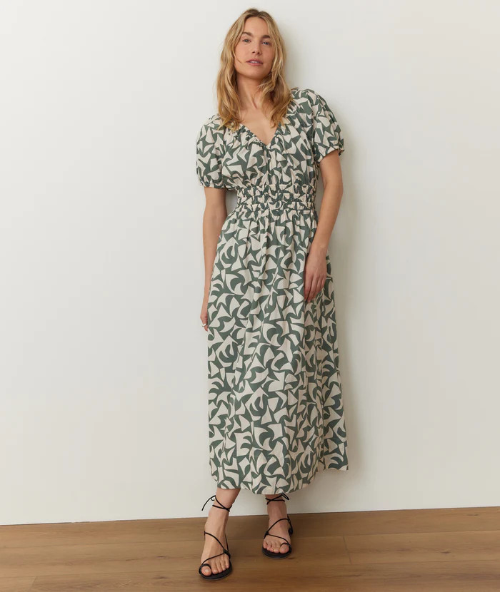Emery Poplin Midi Dress | Marine Layer