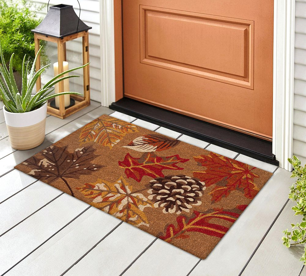 Fall Leaves Doormat | Pottery Barn (US)