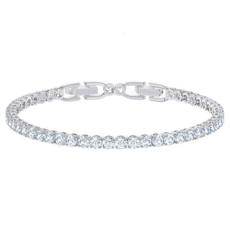 Swarovski Tennis Deluxe Silver One Size Bracelets 5492215 | Walmart (US)