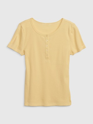 Kids Rib Henley T-Shirt | Gap (US)