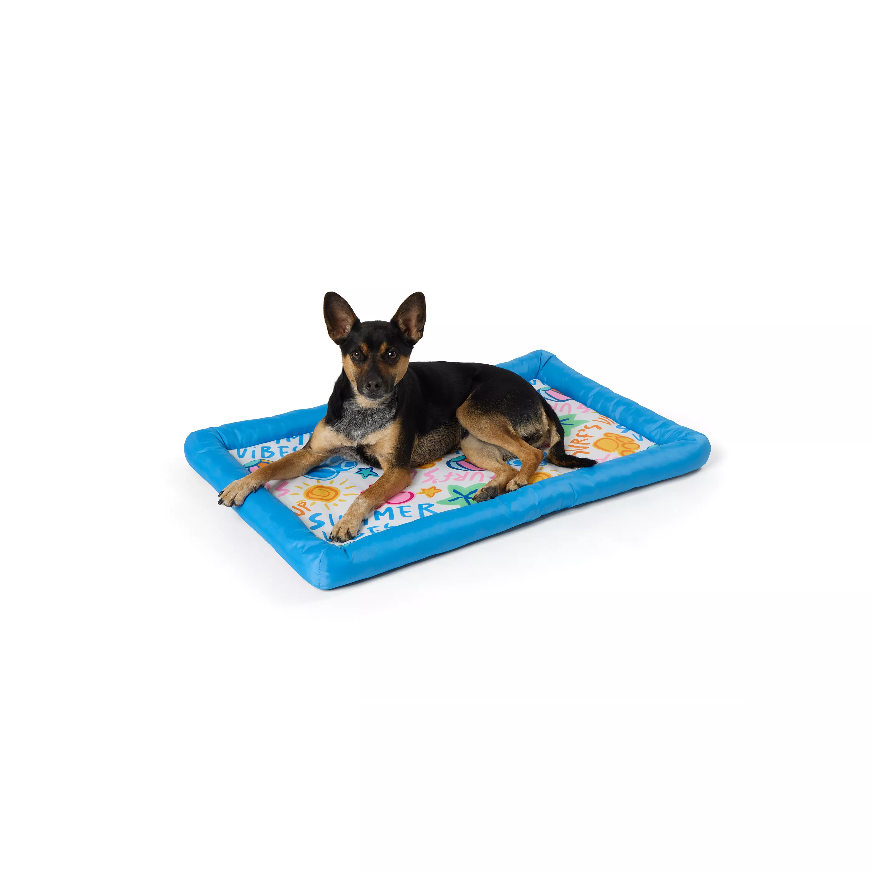 Top Paw® Summer Vibes Cooling Bolster Dog Mat | PetSmart