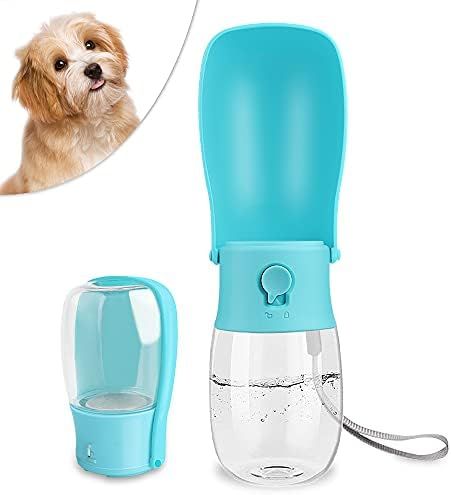 subuigar Portable Dog Water Bottle Dispenser Light Weight Leak Proof Pet Drinking Bottle Travel f... | Amazon (US)