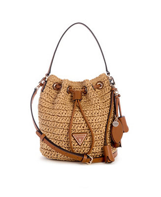 GUESS Ofelia Mini Top Handle Bucket Handbag - Macy's | Macy's