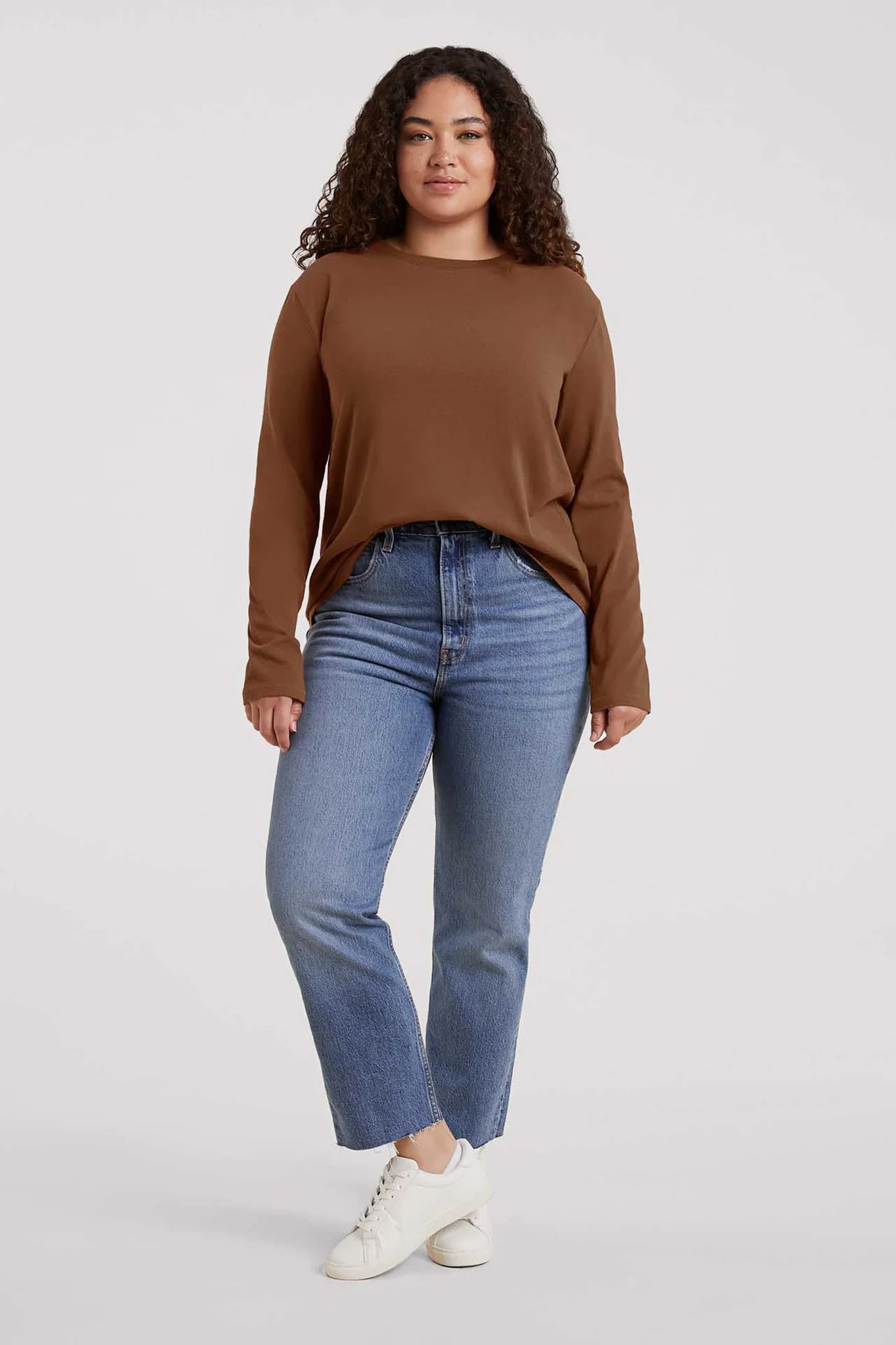 Vintage Cotton
      
    
  
  Long Sleeve Everyday T-Shirt | nuuds