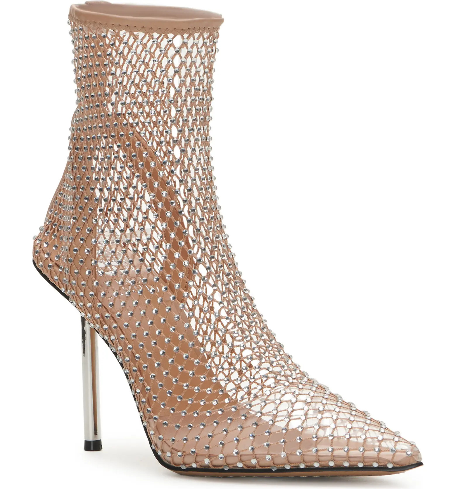 Kiskia Fishnet Pointy Toe Bootie (Women) | Nordstrom