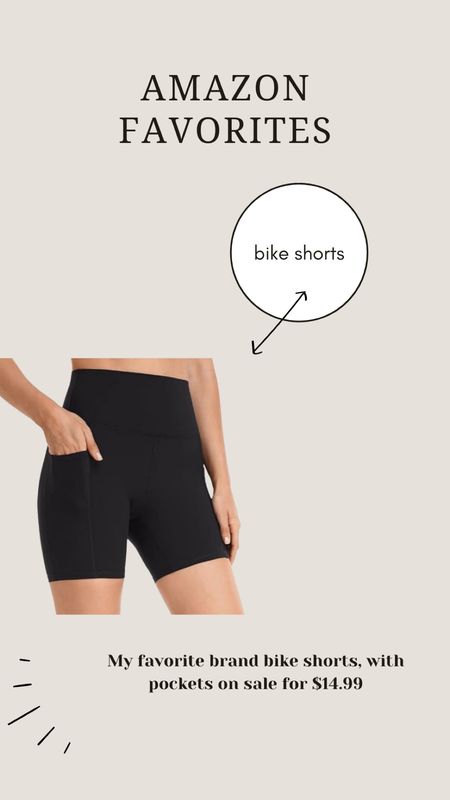 HeyNuts Essential Biker Shorts with Side Pockets for Women, High Waisted Workout Compression Yoga Shorts 4''/ 6''/ 8''
Amazon deal 