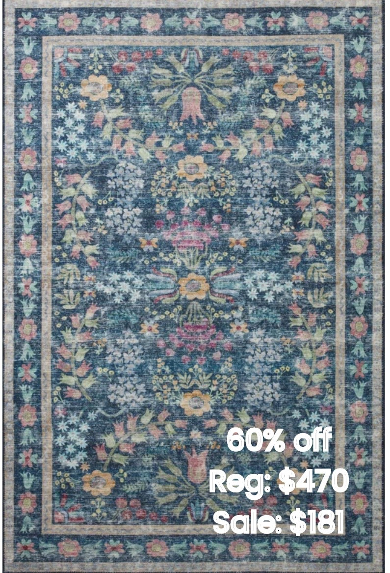 Great sale currently happening on this Rifle Paper Co x Loloi area rug

#LTKSaleAlert #LTKHome #LTKSeasonal